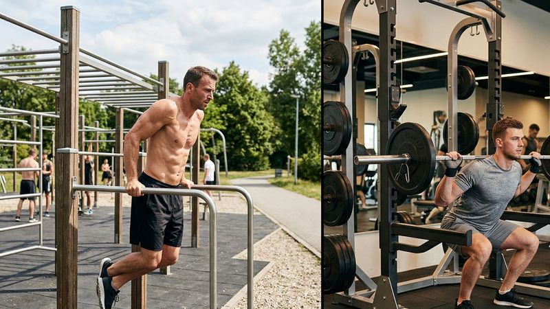 Kalistenika vs siłownia porównanie